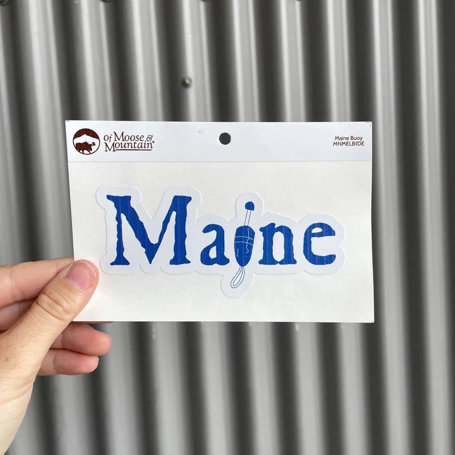 Maine Buoy Sticker