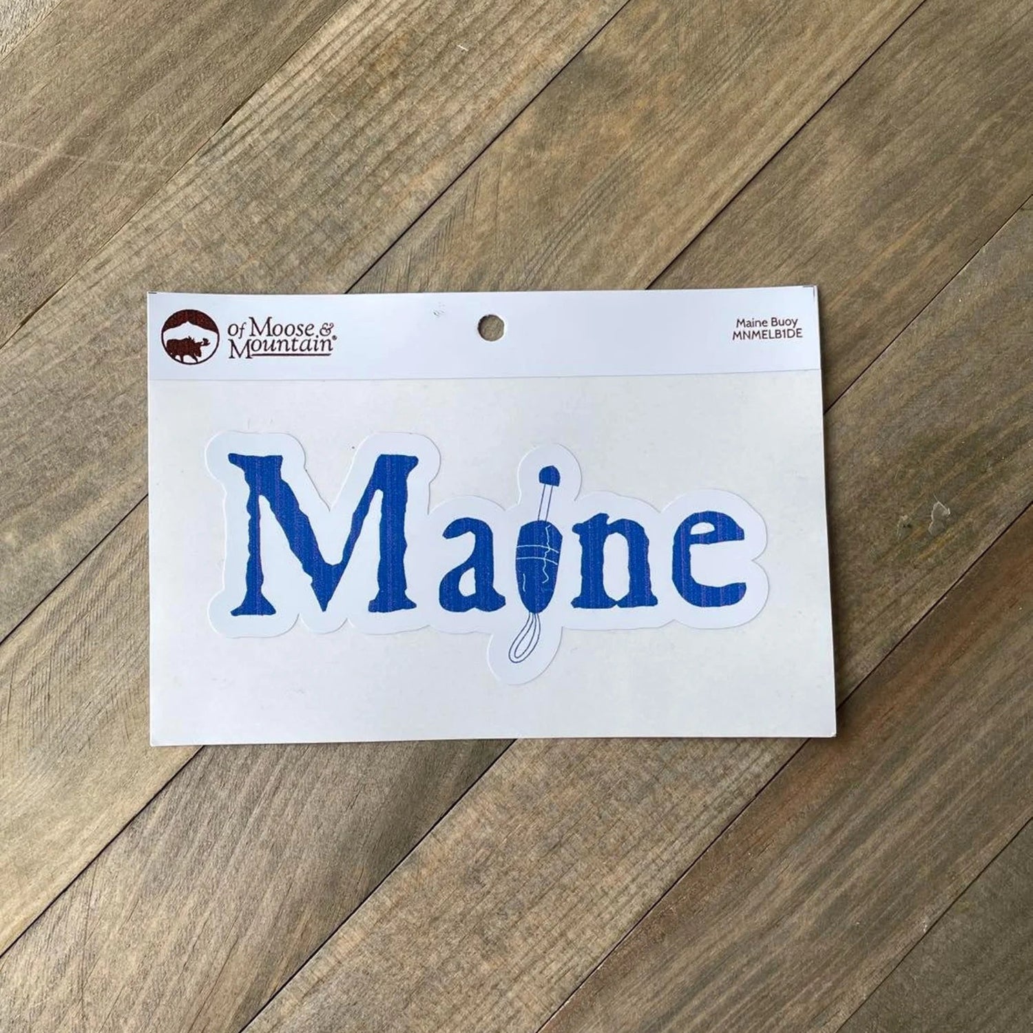 Maine Buoy Sticker