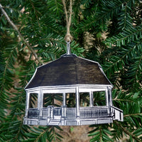 Library Park Gazebo Ornament