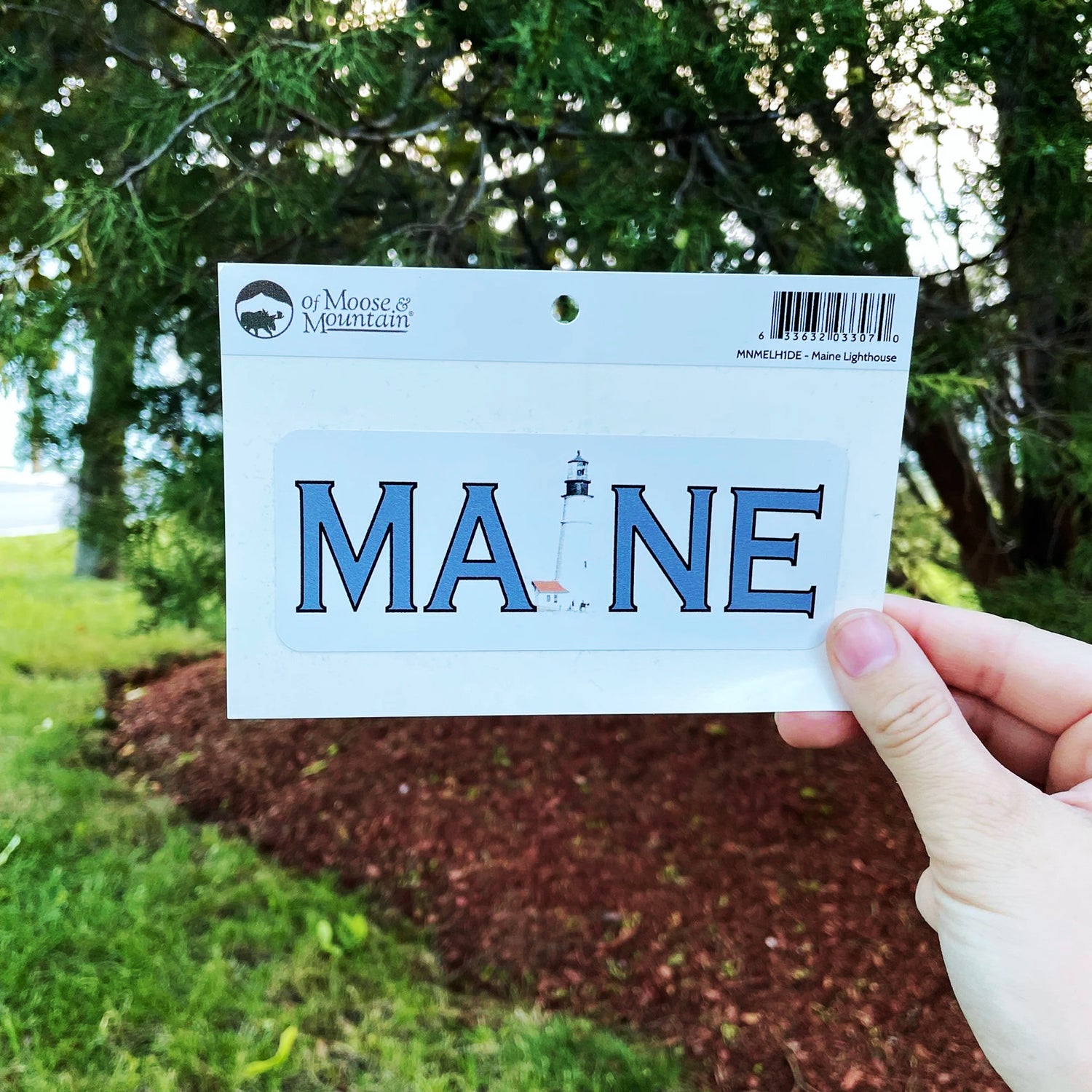 Maine Lighthouse Sticker