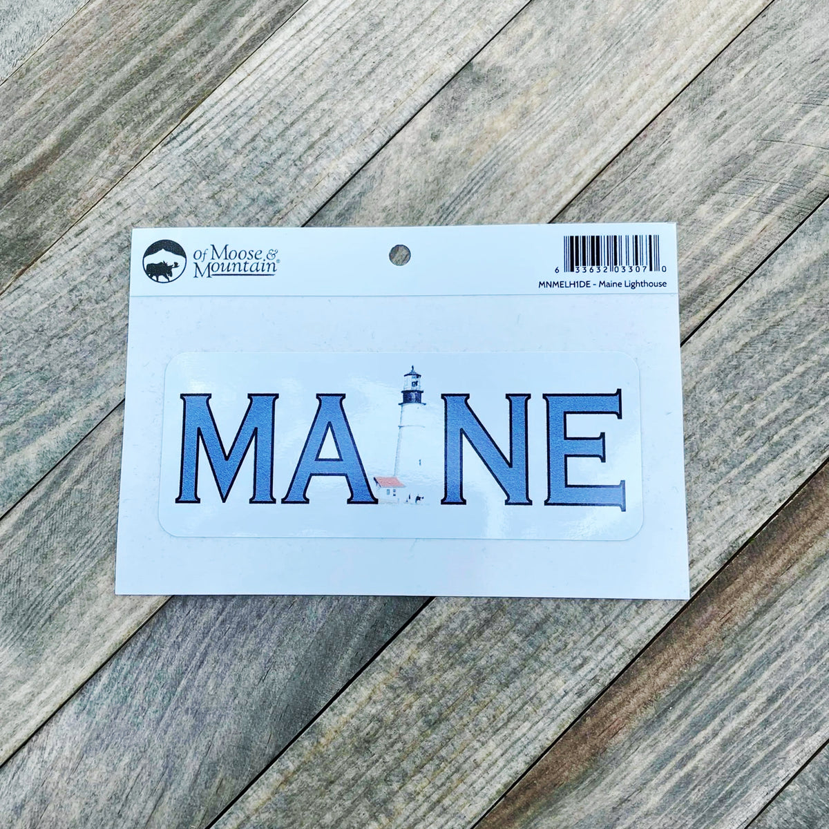 Maine Lighthouse Sticker