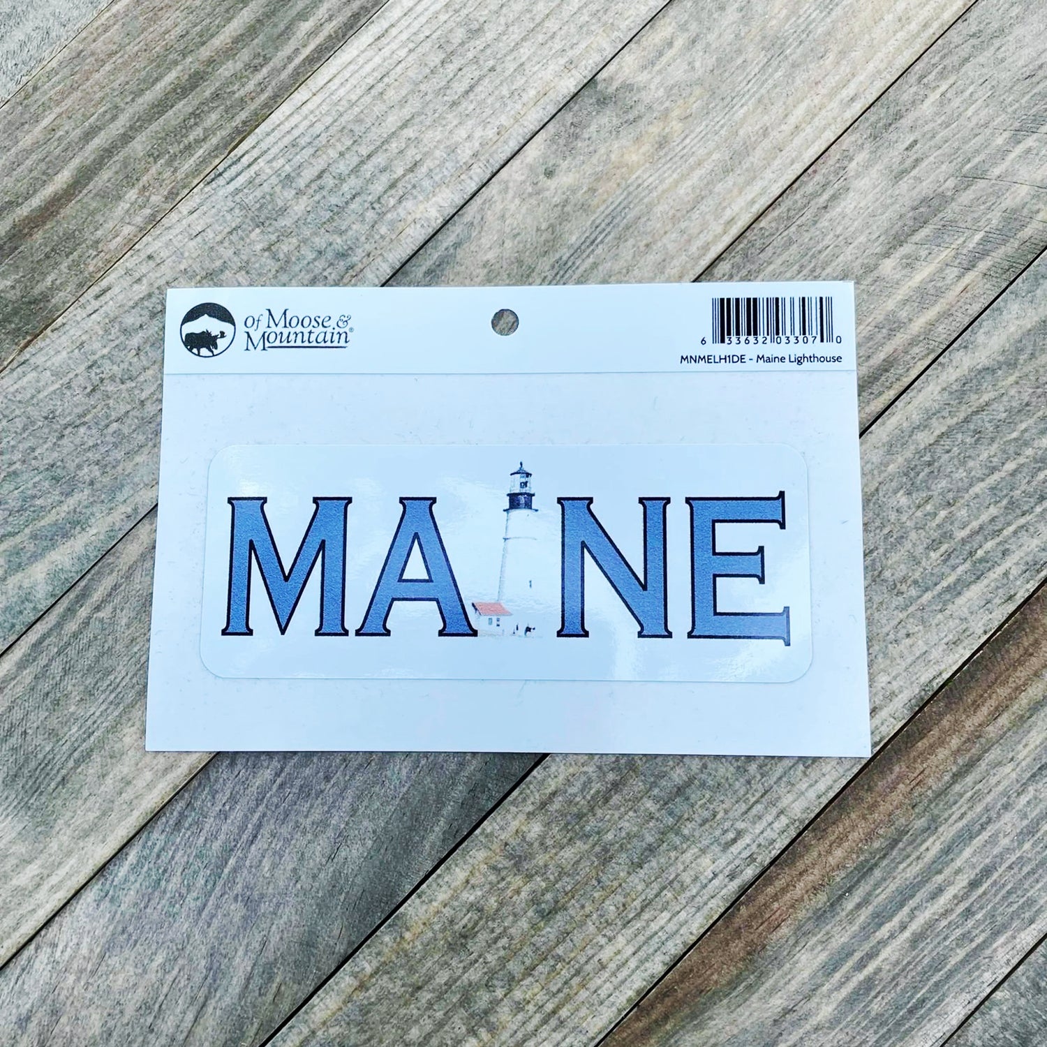 Maine Lighthouse Sticker