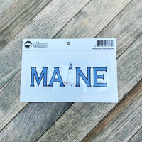 Maine Lighthouse Sticker