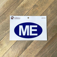 Maine ME Euro Style Sticker
