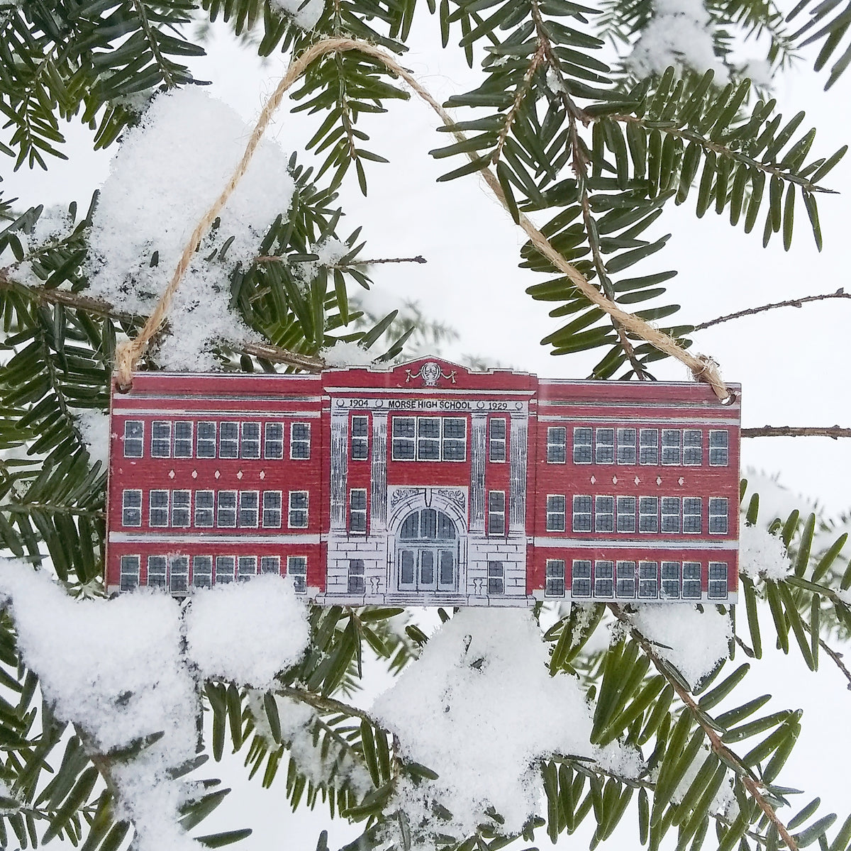 Old Morse High Ornament