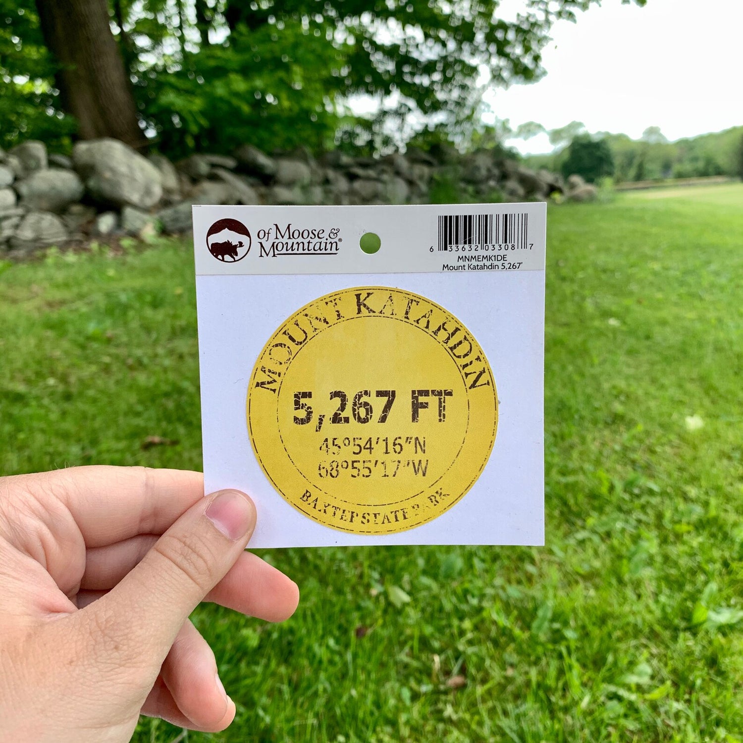 Mount Katahdin 5,267′ Sticker