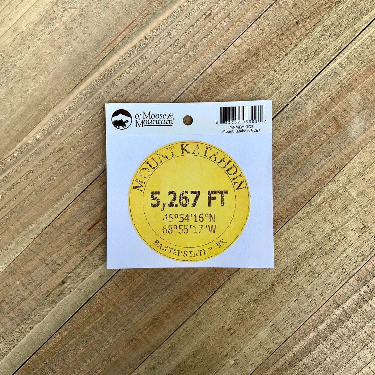 Mount Katahdin 5,267′ Sticker