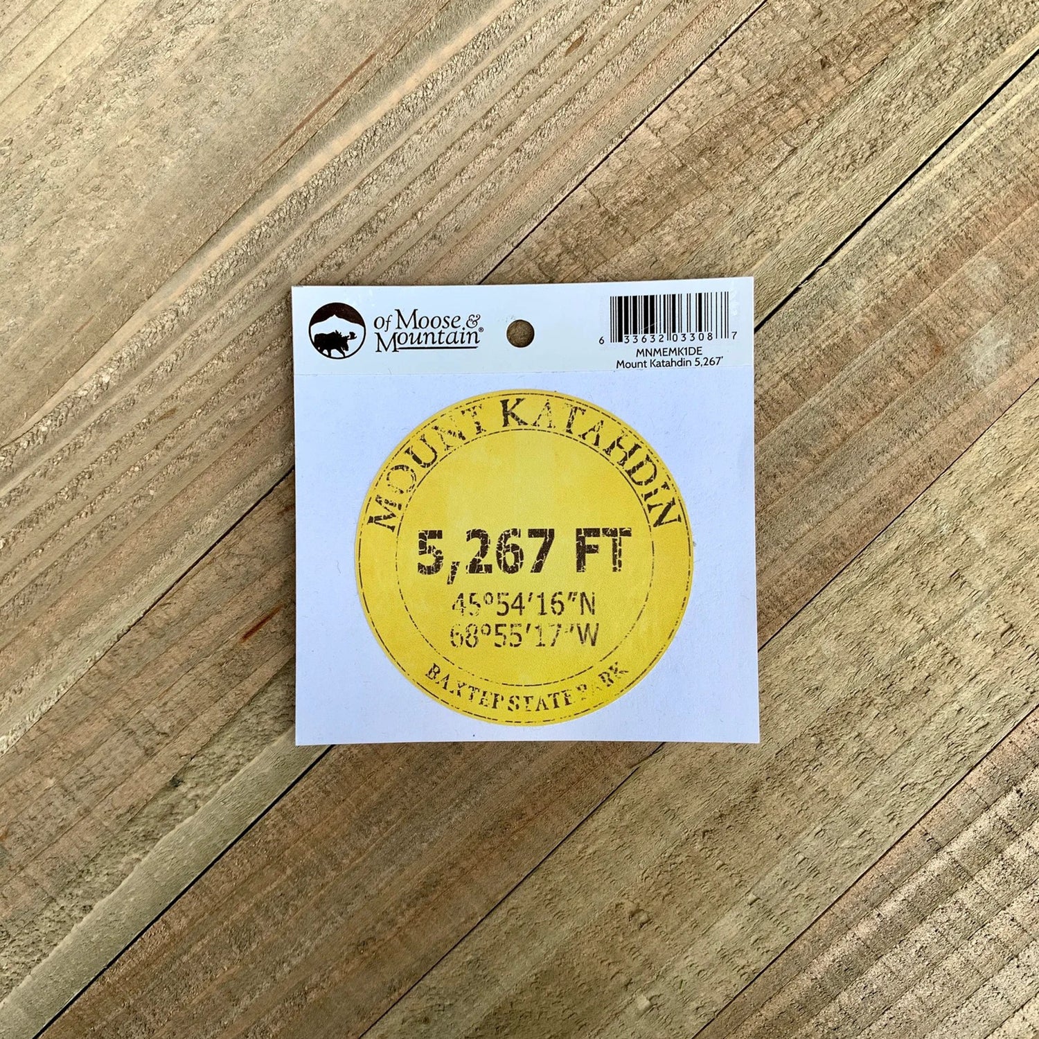 Mount Katahdin 5,267′ Sticker