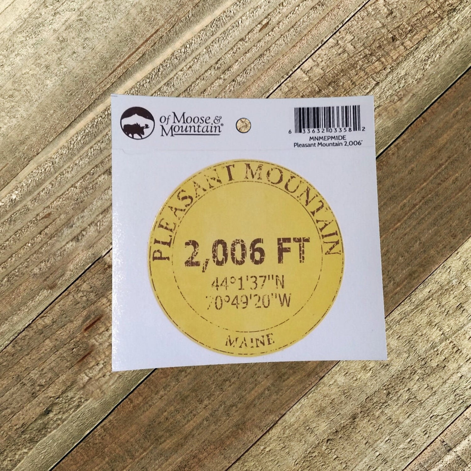 Pleasant Mountain 2006’ Sticker