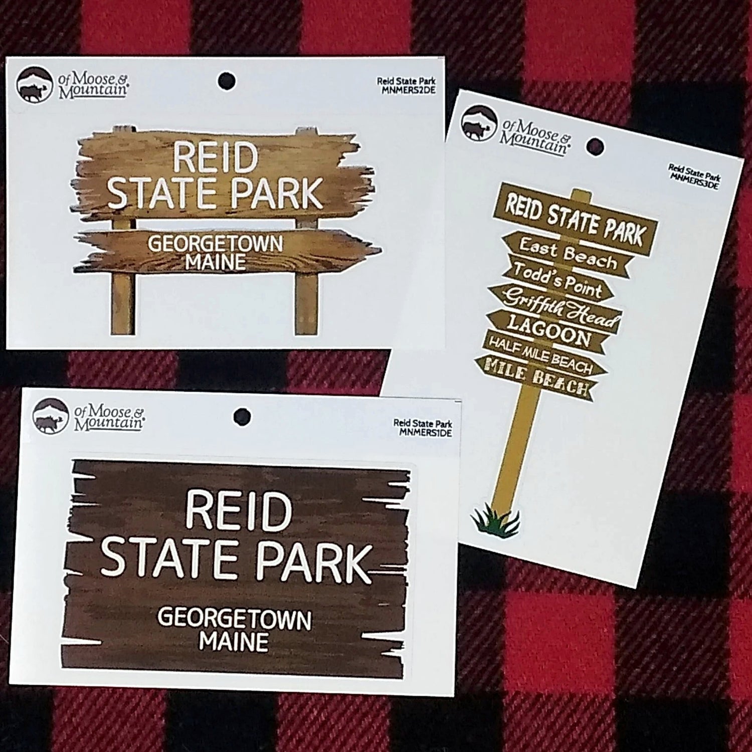 Reid State Park Sticker