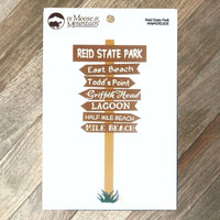 Reid State Park Sticker