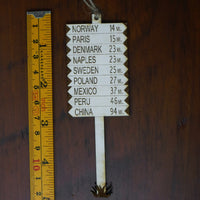 Famous Maine Signpost Ornament