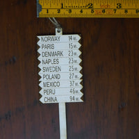 Famous Maine Signpost Ornament