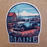 Coastal Maine Truck Sticker