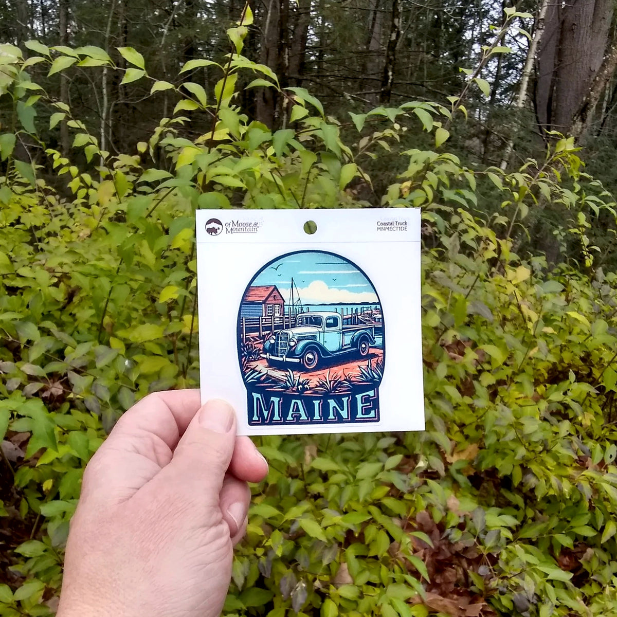 Coastal Maine Truck Sticker