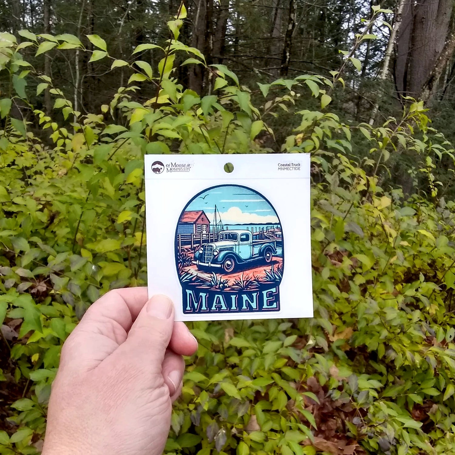 Coastal Maine Truck Sticker