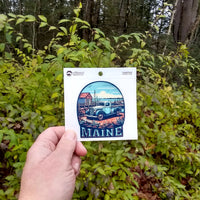 Coastal Maine Truck Sticker