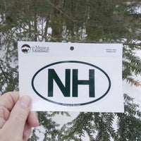 New Hampshire NH Euro Style Sticker