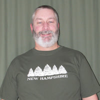 New Hampshire Evergreens Men's T-Shirt