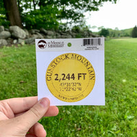 Gunstock Mountain 2,244′ Sticker