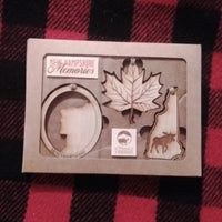 New Hampshire Memories Ornament Gift Pack (Set of 3)