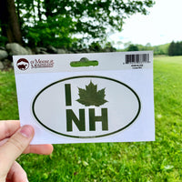 I Love NH Maple Leaf Edition Sticker