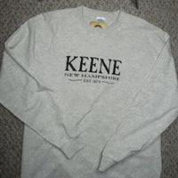 Keene New Hampshire Est 1874 Long Sleeve T-Shirt