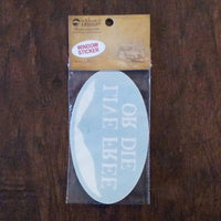 Live Free Or Die Mountain Sticker