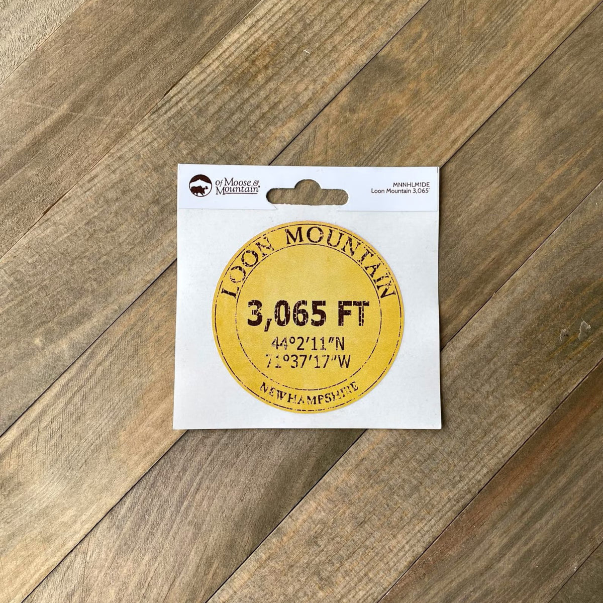 Loon Mountain 3,065′ Sticker