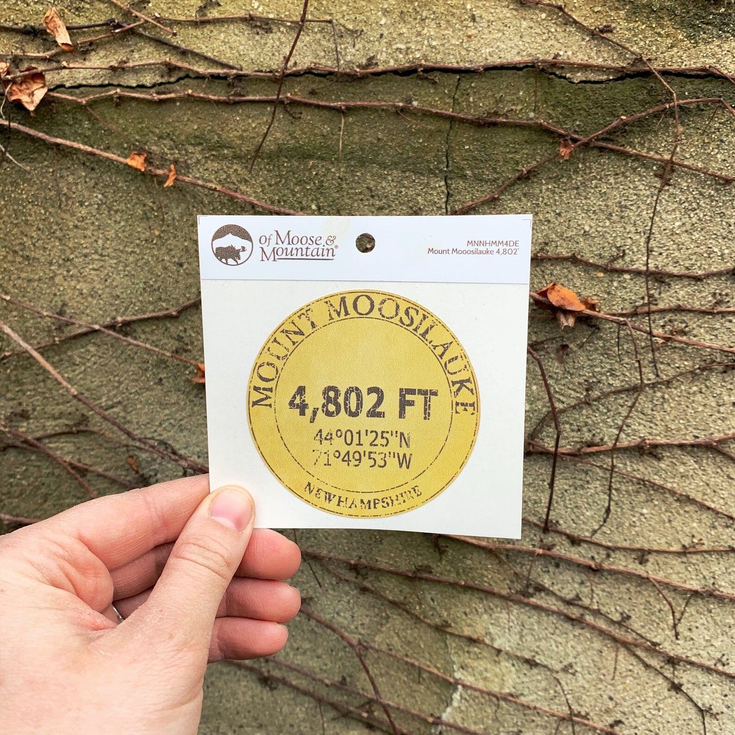Mount Moosilauke 4,802′ Sticker