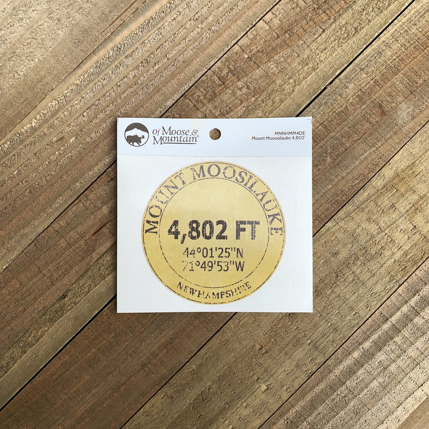 Mount Moosilauke 4,802′ Sticker
