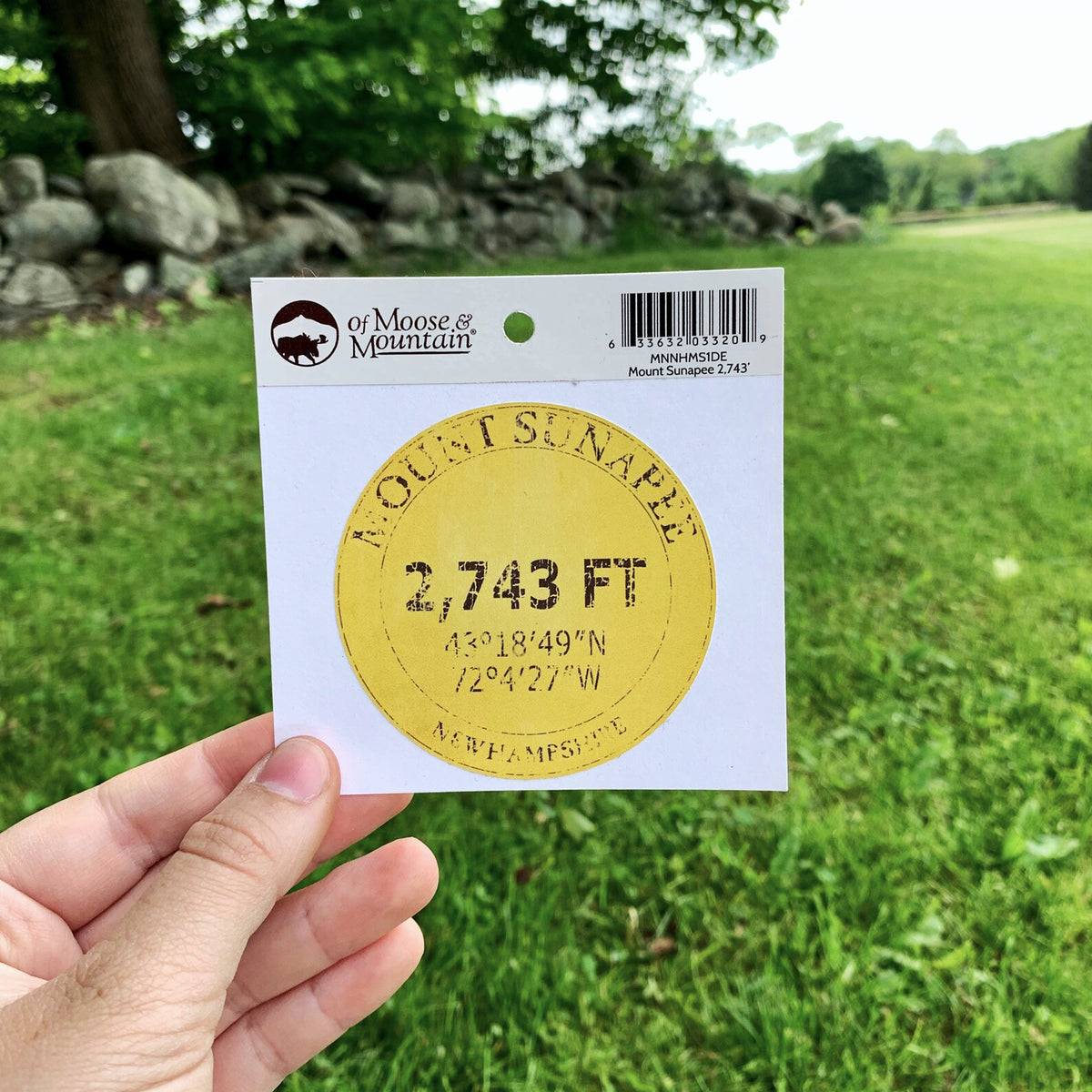 Mount Sunapee 2,743′ Sticker