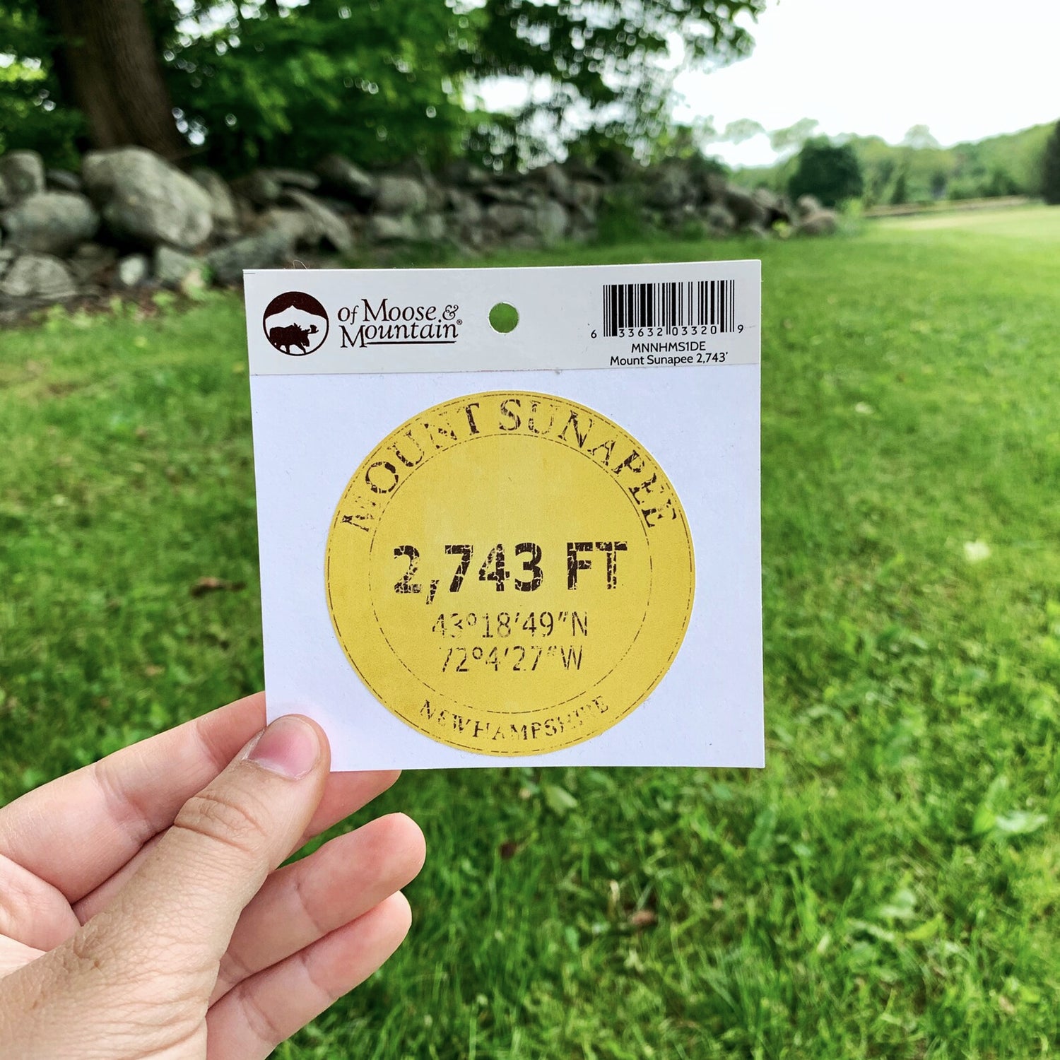 Mount Sunapee 2,743′ Sticker