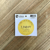 Mount Sunapee 2,743′ Sticker