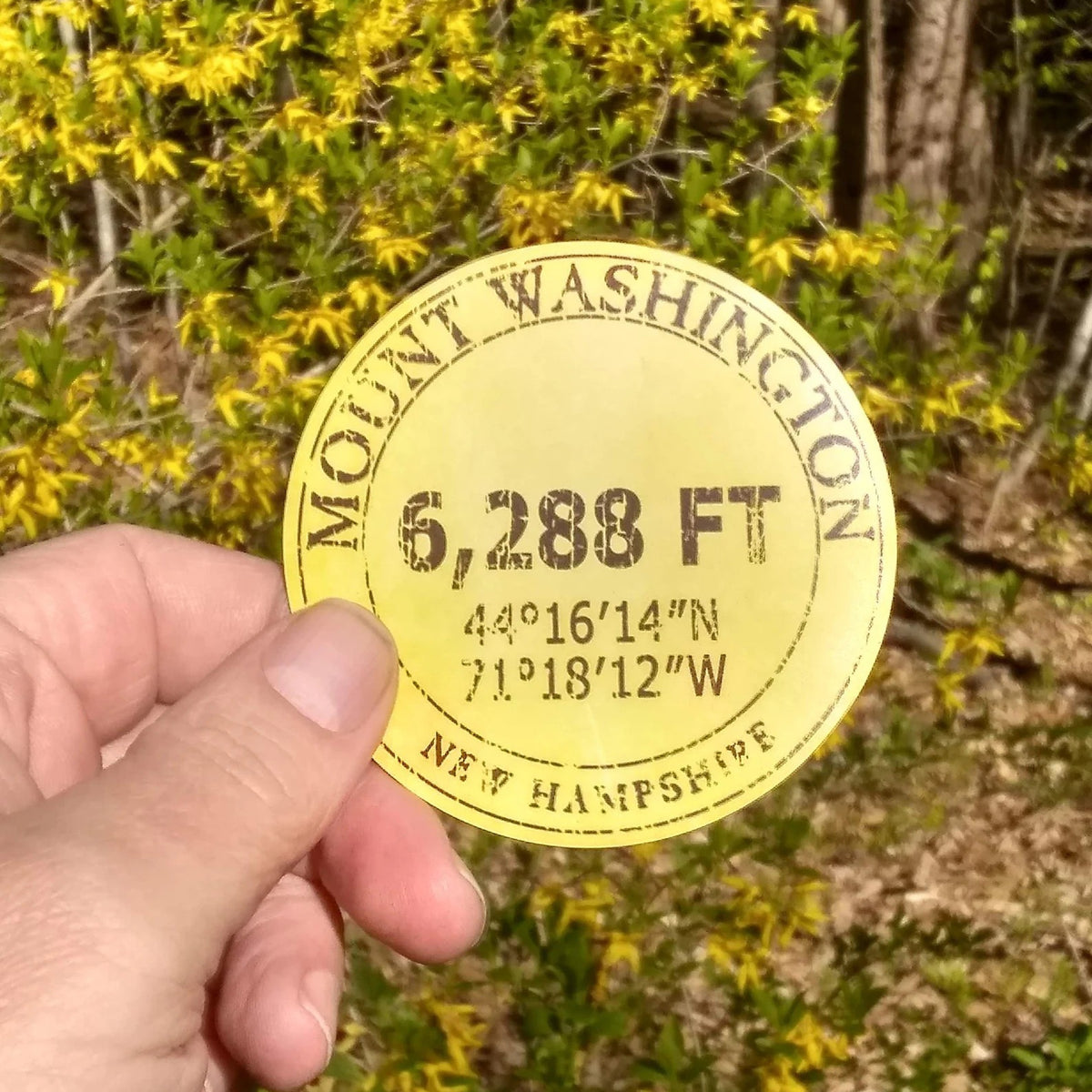 Mount Washington 6,288′ Sticker