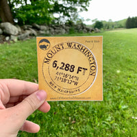 Mount Washington 6,288′ Sticker