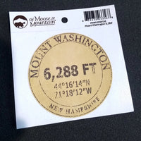 Mount Washington 6,288′ Sticker