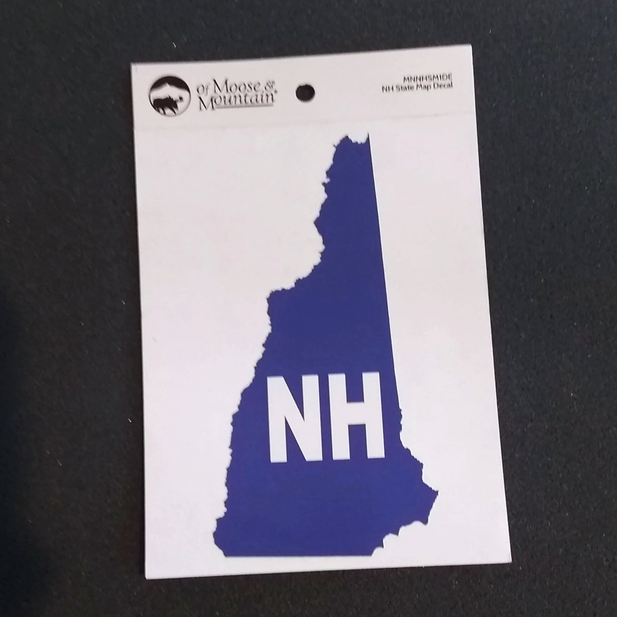 New Hampshire NH Outline Sticker