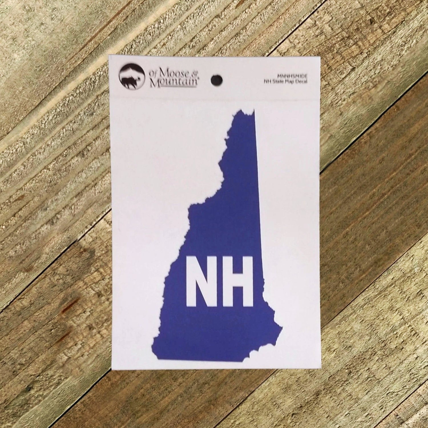 New Hampshire NH Outline Sticker