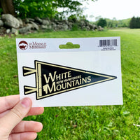 White Mountains Pennant Sticker