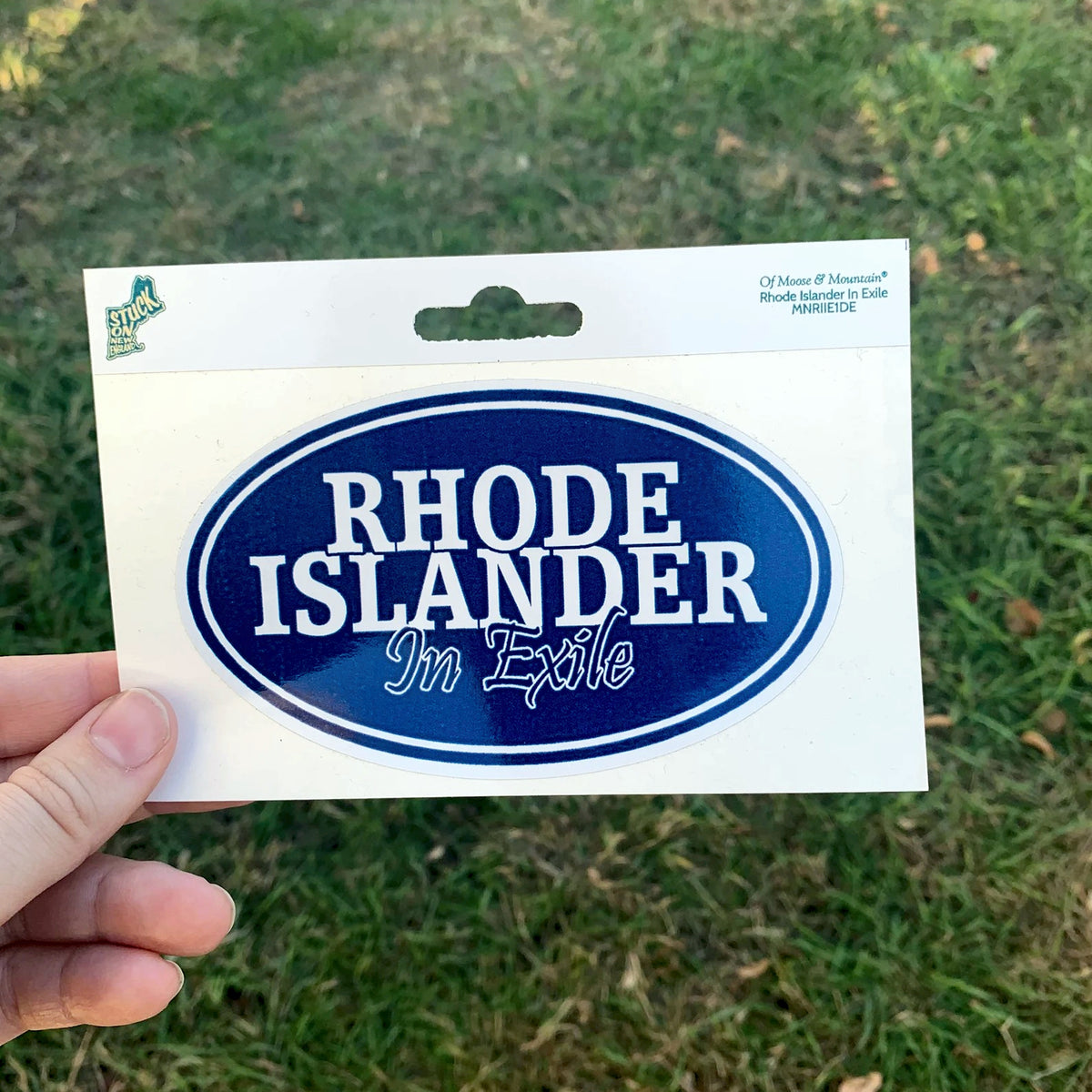 Rhode Islander in Exile Sticker