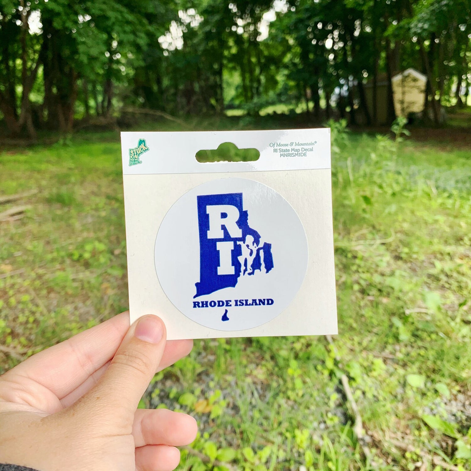 Rhode Island Outline Sticker