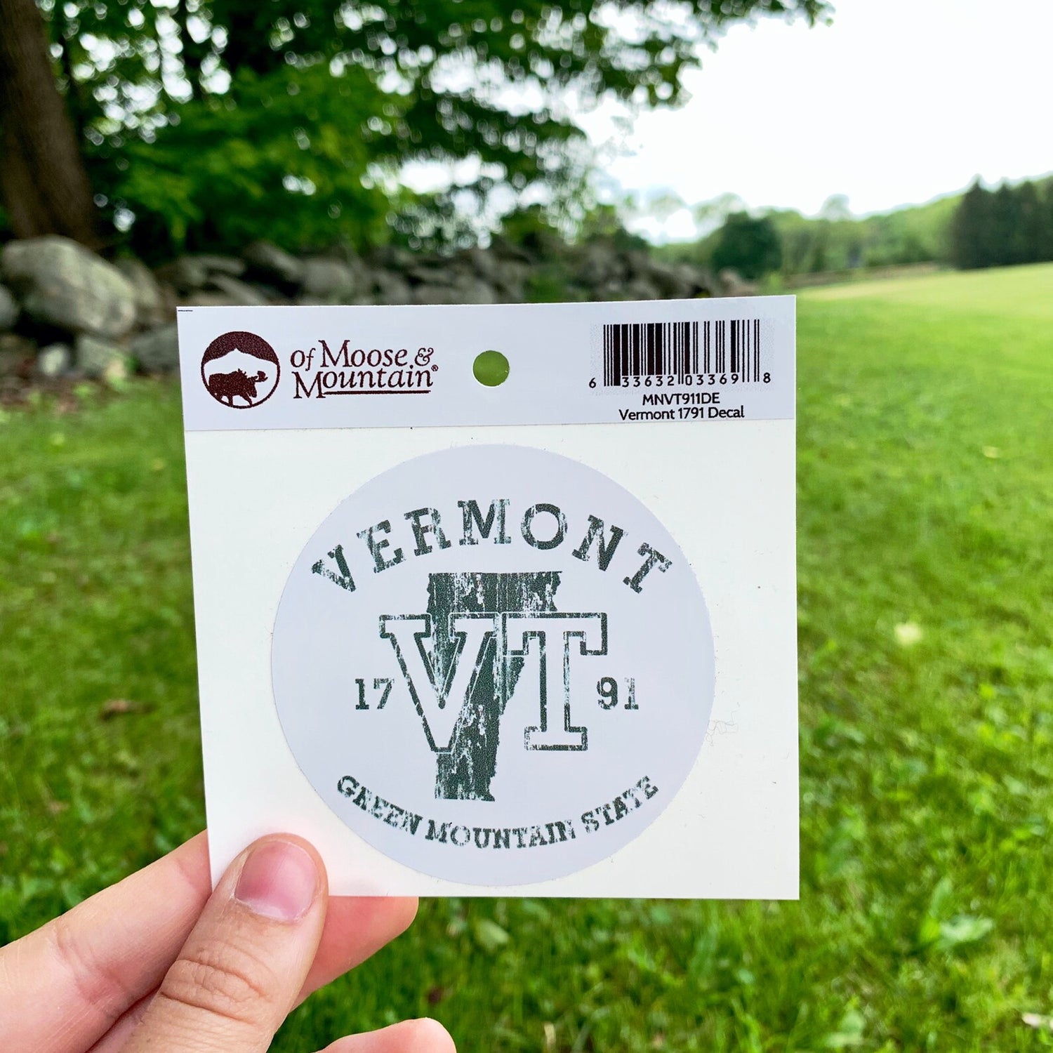 Vermont VT 1791 Sticker