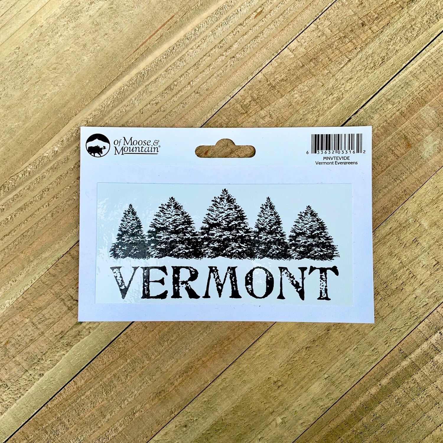 Vermont Evergreen Sticker