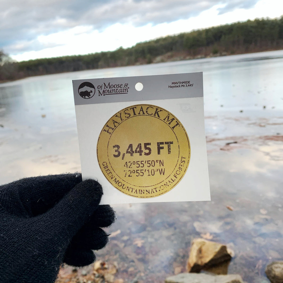 Haystack Mountain 3,445′ Sticker
