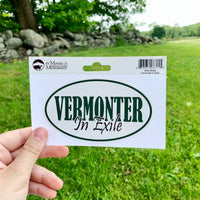 Vermonter in Exile Sticker