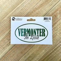 Vermonter in Exile Sticker