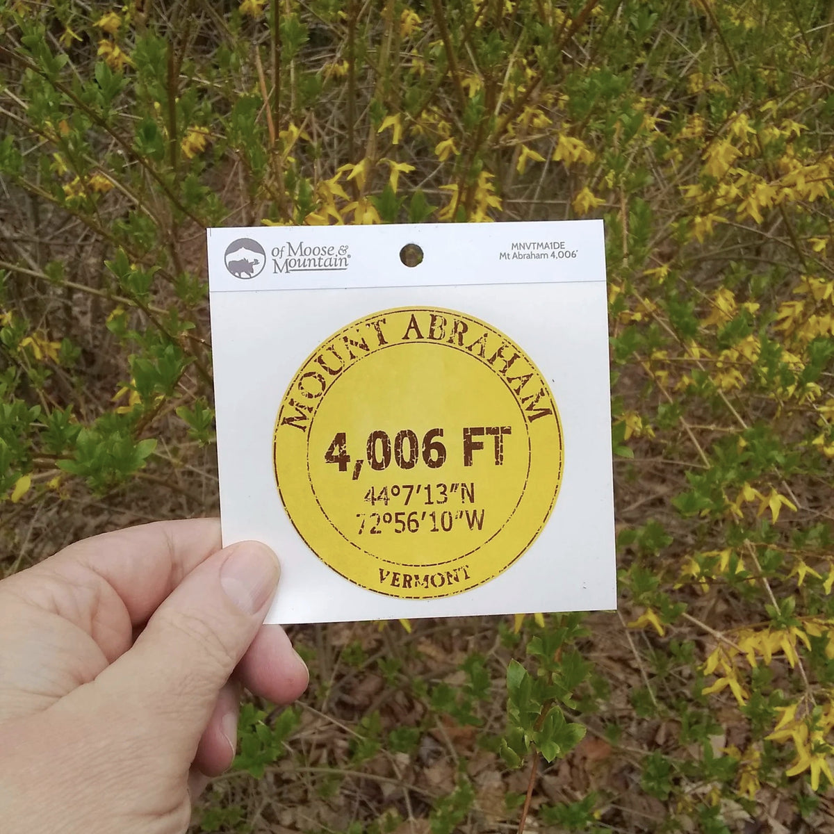 Mount Abraham 4,006′ Sticker