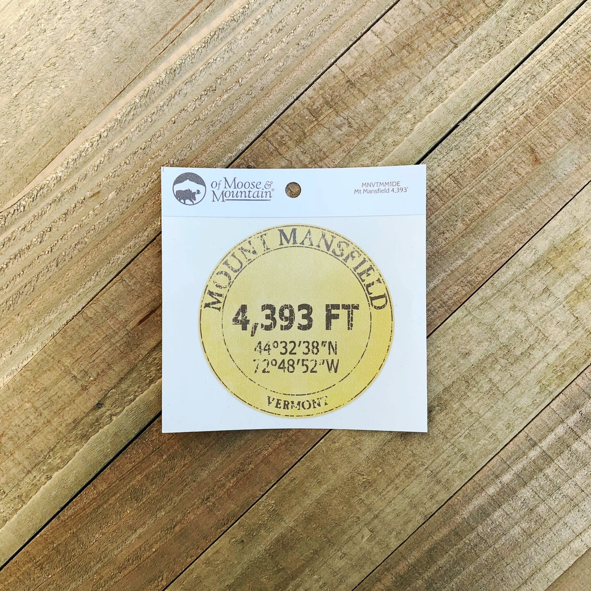 Mount Mansfield 4,393′ Sticker