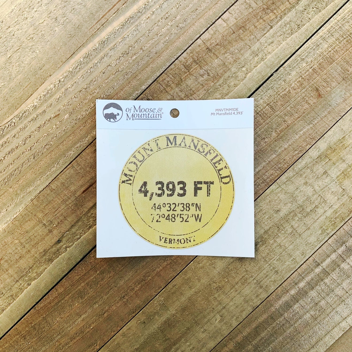 Mount Mansfield 4,393′ Sticker